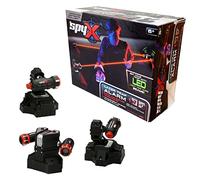 SpyX Lazer Trap Alarm - Kids Laser Security Sensor Set Toy | Aesthetic Invisible Beam Alert Tripwire Barrier System for Secret Agent Base Bedroom Cool Tactical Tech Spy Gifts for Boys