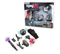 SpyX Micro Gear Set For Kids - Mobile Surveillance Using Micro Tools For Fun Spy Missions - Includes Utility Belt, Ear Light, Invisible Ink Pen, Listener, Motion Alarm, 6+ Years, Multicolor