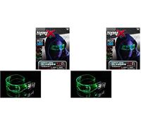 SpyX - Night Ops Glasses for Kids - High Tech See in The Dark Glasses for Nighttime Spy Surveillance Missions - Super Bright LEDs Allow Vision Upto 15 Feet in Dark, 6+ Years (Pack of 2)