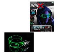 SpyX Night Ops Glasses - Kids Spy Tech Surveillance Eyewear Toy | Aesthetic Dual LED Light Up Spec Spectacles Sight Tracker for Dark Room Secret Agent Play Cool Gadget Gifts for Children