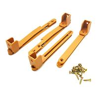 SpzcdZa Crib fence Lifter Lifting Rail Connection Set Brown w Screws