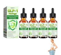 SPZV GLP-1 Moringa Health Boost Drops, Professional glp-1 moringa drops, SPZV GLP-1 Drops, GLP-1 Moringa Drop, Natural Plant Extract Concentrate 30ml (4 Bottle)