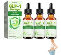 SPZV GLP-1 Moringa Health Boost Drops, Professional glp-1 moringa drops, SPZV GLP-1 Drops, GLP-1 Moringa Drop, Natural Plant Extract Concentrate 30ml (3 Bottle)