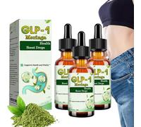Spzv Glp-1 Supplement, Spzv Drops, SpzvGlp-1 Moringa Drops, Supplement Fat Burner for Women & Men (3pcs)