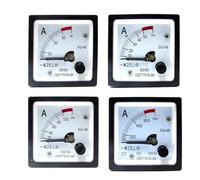 SQ-48 AC Ampere Meter 2 Times Overload Type 1A-600/5A Range Analog Ammeter Gauge Panel 48x48mm 1Pcs(50A(5A))