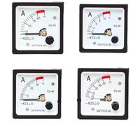 SQ-48 Analog Panel Ammeter Gauge Ampere 1A 2A 3A 5A 10A 20A 30A 50A Pointer Type 1Pcs(15A)