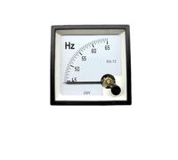 SQ-72 45-65HZ 45-55HzFrequency Analog Panel Meter AC 110V 220V 380V Square 72 * 72mm 1Pcs(45-55Hz,380V)