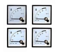SQ-72 Pointer 72 * 72mm AC Ammeter 1A-50A Analog AMP Meter 72x72mm Size CZ-72 1Pcs(2A)