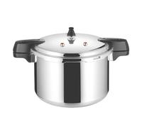 SQ Professional Aluminum Pressure Cookers Secure Locking Lid System Dual Handle Pressure-Cooker for Everyday Use in your Kitchen Multicooker Fast Cooking (18L Pressure Cooker)