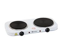 SQ Professional Blitz Electric Hot Plates Hob -Table-Top Cooking -Single & Double Portable Hob Rings - Warming - Cooking - Boiling - Fryer Hob for Home, Camping & Caravan Cooking -2500W