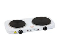 SQ Professional Blitz Electric Hot Plates Hob - Table-Top Single & Double Portable Rings for Cooking, Warming, Boiling - Fryer for