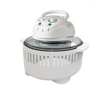1400W Halogen Oven Healthy Cooking Extending Convection Cooker 12-17L with Accessories and Protective Basket