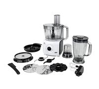 SQ Professional K-Mojo DigiMaster Food Processor Blender, Grinder, Juicer, Smoothie Maker All in One - Digital Multifunctional Kitchen Robot 1000W, White