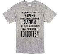 Sq@ue@eze Up The Junction Inspired Lyrics Tee Shirt - Music Band 70S 80S Song Grey