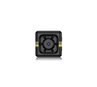 SQ11 Mini DV 1080P 6 LED Sports Camera with Bracket, Supports Motion Detection & Infrared Night Vision & TF Card (Color: Black)