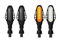 SQ26H8CB Motorbike Indicators Turn Signals Lights 2pcs Motorcycle LED Signal Lights Brake Turn Light DRL Light Flowing Taillight Daytime Running Lamp driving lights, tail lights