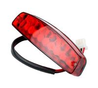 SQ26H8CB Motorcycle Taillight LED 3Wire 12V Brake Stop Light License Taillight For Off-road Motorcycle Running Tail Universal Motorbike Accessories