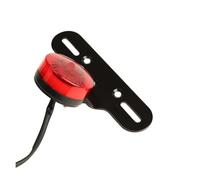 SQ26H8CB Motorcycle Taillight Round LED Motorcycle Running Stop Rear Light Universal Brake Warning Lamp For Cafe Choppers Accessories Lights