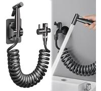 SQAQS Hand Held Bidet Spray, Leak-Proof Design, Home Handheld Bidet Baby Toilet Set with Faucet Spray, for Bathroom Douche Diaper Cleaning, Pet Bath, Closestool, Squatting Pan, Floor Cleaning