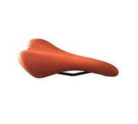 SQATDS Fixed Gear BMX Mountain Road Cycling MTB Bike Bicycle Saddles Soft PU Seat Cushion Accessories Bicycle seat (Color : Orange)