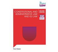SQE - Constitutional and Administrative Law and EU Law 2e (SQE 1)