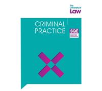 SQE Criminal Practice 5e