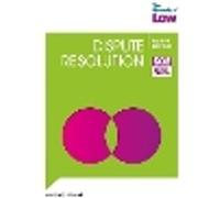 SQE - Dispute Resolution 4e
