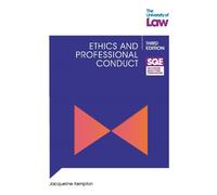 SQE - Ethics and Professional Conduct 3e (SQE1)