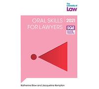 SQE - Oral Skills For Lawyers (SQE2)