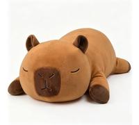 SQEQE Weighted Capybara Plushies, Soft Weighted Plush Toy, Cute Plushie Stuffed Animal Gifts for Kids Adults 35CM