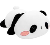 SQEQE Weighted Panda Plush, Weighted Panda Stuffed Animal, Cute Plushies Soft Bear Pillow Toy Gift for Kids Adults 23.6 Inch, 3.1 Lbs