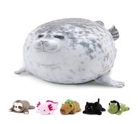 SQEQE Weighted Stuffed Animals Seals, Weighted Seal Plush Pillow Toy 60CM | Soft Cuddly Pillow Plush, Gift for Playtime and Home Decoration, Perfect for Hugging, Plush Toy for Girls and Boys