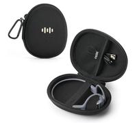 SQERO Hard Headphone Case for Shokz OpenRun Pro 2/ OpenSwim Pro | Shockproof Shokz Case, Fits OpenRun/OpenMove/PSIER/CXK Open-Ear Headphones, Built-in Cable Pocket, Detachable Carabiner