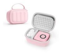 SQERO Kids Camera Instant Print Case for Hangrui/Lenudar/HiMont/TIATUA/Gofunly/GREENKINDER Most 1080P Kids Instant Cameras, Cute Travel Carry Bag Christmas Birthday Gifts for Girls Boys (Pink)