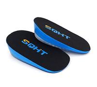 SQHT Height Increase Insoles, Heel Lift Inserts for Leg Length Discrepancies and Achilles Tendonitis (1'')