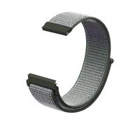 SQHYWJ Watch Band for Smart Watches 18 mm 20 mm 22 mm Nylon Material Gentle on the Skin Easy to Wear Watch Band (olive 22mm)