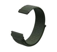 SQHYWJ Watch Band for Smart Watches 18 mm 20 mm 22 mm Nylon Material Gentle on the Skin Easy to Wear Watch Band(army green 22mm)