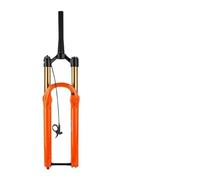 SQIANKUN Bike Forks 100mm MTB Front Fork 32mm Bicycle Air Fork Suspension 27.5/29 Inch Mountain Bike 160mm Travel Rebound Adjustable Mtb Forks(29 Manual Orange)