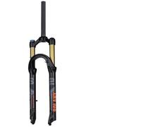SQIANKUN Bike Forks Bicycle Air Fork 120mm Travel 27.5/29Inch Orange Mountain Bike Air Suspension 32mm Magnesium Alloy Bicycle Parts Mtb Forks(27.5 straight Manual)