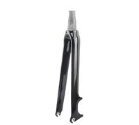 SQIANKUN Bike Forks Bicycle Road Front Fork Road Bike Parts 700C Carbon Fiber Rigid Fork Disc Brake Steerer Tube Straight/Tapered Mtb Forks(Glossy - Tapered)