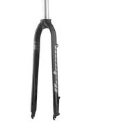 SQIANKUN Bike Forks Bike Rigid Fork 26/27.5/29inch Disc Brake Mountain Fork Straight Tube 28.6MM Matte Lightweight MTB Bicycle Fork Mtb Forks(26-27.5 Black)