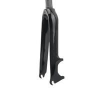 SQIANKUN Bike Forks Carbon Fibre Bicycle Fork Road MTB Folding Kids BMX Bike Front Forks Fit For Wheel 14 16 18 20 22 Inch Axle Width 74mm 100mm Mtb Forks(Gloss 14 inch 74mm)
