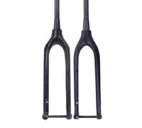 SQIANKUN Bike Forks Carbon MTB Rigid Fork MTB 29 27.5 26 Thru Axle 15 * 100mm Tapered Carbon Fiber Cycling Mountain Bike Bicycle Rigid Fork Mtb Forks(27.5 Tapered Glossy)