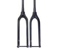 SQIANKUN Bike Forks Carbon MTB Rigid Fork MTB 29 27.5 26 Thru Axle 15 * 100mm Tapered Carbon Fiber Cycling Mountain Bike Bicycle Rigid Fork Mtb Forks(26 Tapered Matte)