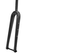 SQIANKUN Bike Forks Cyclocross Bike Full Carbon Ultralight Road Bike Fork 100mm Carbon 700C 1-1/8" Straight/Taper Tube Disc Brake Front Fork Mtb Forks(Glossy straight tube)