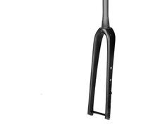 SQIANKUN Bike Forks Full Carbon Fiber Road Bicycle Fork 28.6mm Disc Brake Bike For 700C Thru Axle 12X100mm V Brake Hard Gravel Bike Fork Mtb Forks(Matte UD BLACK LOGO)