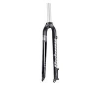 SQIANKUN Bike Forks Matte Rigid Fork FIt 26/27.5/29inch Aluminum Alloy Mountain Bike Fork Straight Tube 28.6mm A-pillar MTB Hard Fork Mtb Forks(29 inch Black)