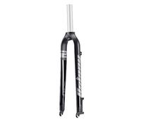 SQIANKUN Bike Forks Matte Rigid Fork FIt 26/27.5/29inch Aluminum Alloy Mountain Bike Fork Straight Tube 28.6mm A-pillar MTB Hard Fork Mtb Forks(26 27 inch Black)