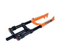 SQIANKUN Bike Forks Mountain Bicycle Suspension Air Fork 26/27.5/29 MTB Fork 160mm Travel Bike Fork 9X100MM Metal Bearing Mtb Forks(27.5 black)