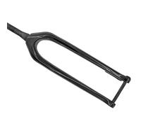 SQIANKUN Bike Forks MTB Carbon Fork 29 110x15mm Mountain Bike Carbon Rigid Fork MTB 29 Frame Tapered Tube Inner Cable Bicycl Front Fork Parts Mtb Forks(Glossy fork no logo)